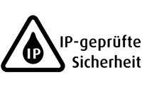 Wickeltischstrahler mit IP-Sicherheit